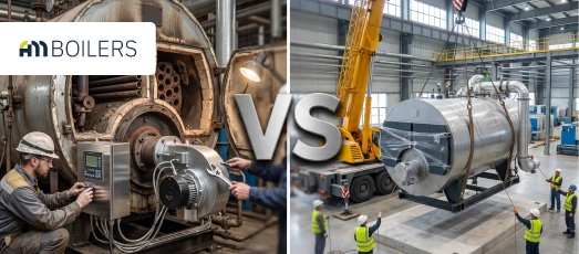industrial boiler upgradation vs replacement comparison