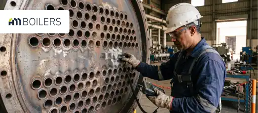 what does an industrial boiler inspection include
