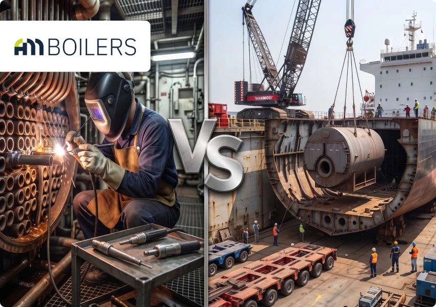 marine boiler repair vs replacement guide