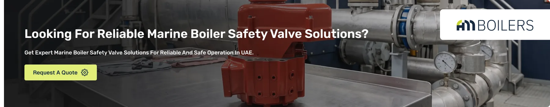 marine boiler safety valve solutions from AM Boilers