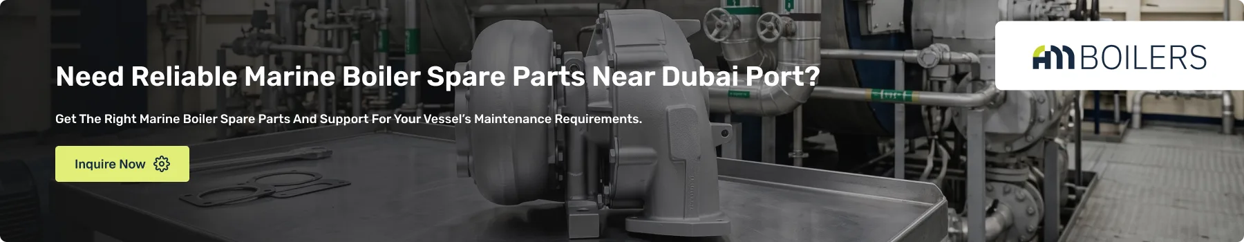 marine boiler spare parts supplier in UAE